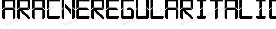 AracneregularItalic-AED7字体转换