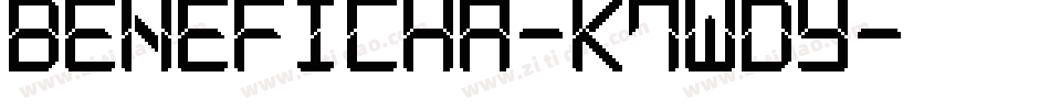 Beneficha-K7Wdy字体转换