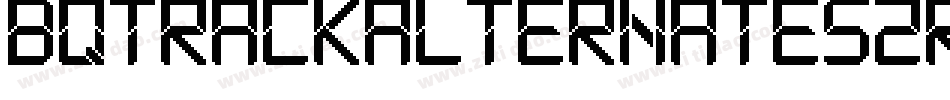 BqtrackAlternates2Regular-K7JrX字体转换