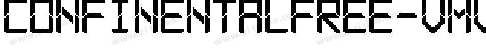 Confinentalfree-vmvG7字体转换