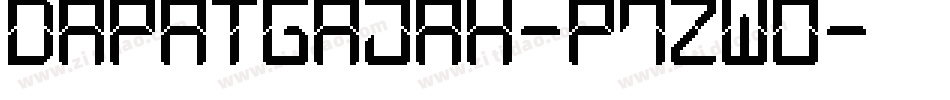 Dapatgajah-p7ZwO字体转换