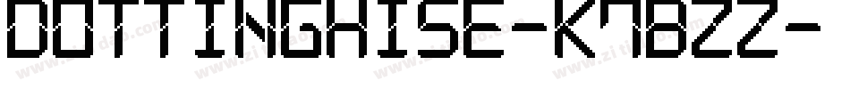 Dottinghise-K7BzZ字体转换
