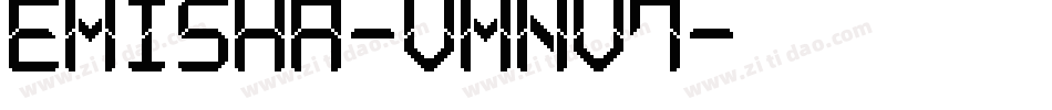 Emisha-vmnv7字体转换