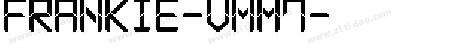 Frankie-vmM7字体转换