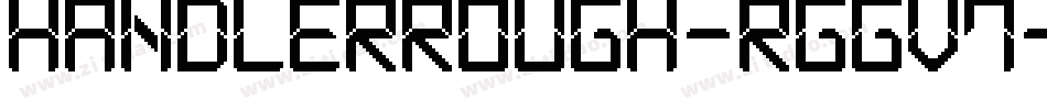 HandlerRough-rggV7字体转换