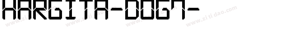 Hargita-dog7字体转换