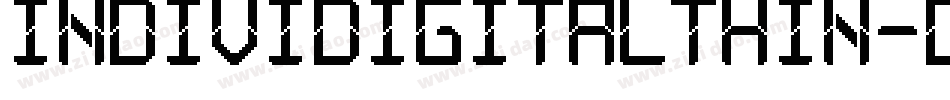 IndividigitalThin-doM7字体转换