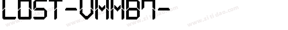 Lost-vmmB7字体转换