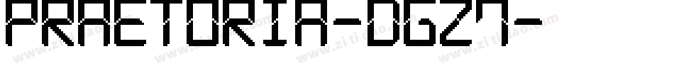 Praetoria-dGZ7字体转换
