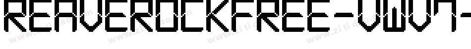 Reaverockfree-vWV7字体转换