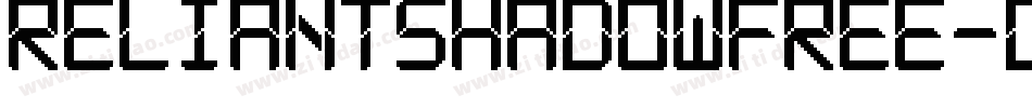 Reliantshadowfree-dlr7字体转换