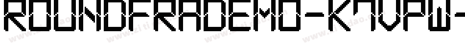 RoundfraDemo-K7VpW字体转换