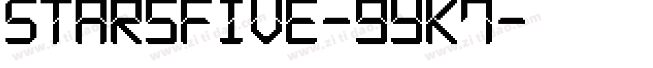Star5Five-9YK7字体转换