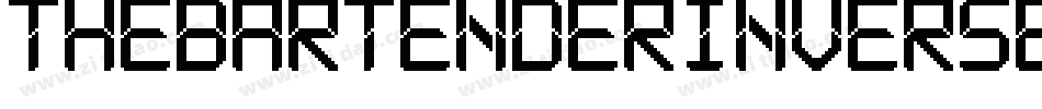 TheBartenderInverse-9YKK7字体转换
