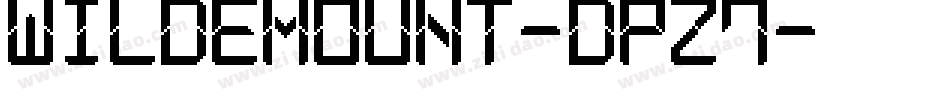 Wildemount-dPZ7字体转换