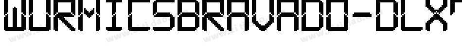 WurmicsBravado-dlx7字体转换