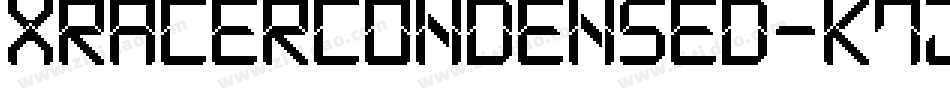 XRacerCondensed-K7JdA字体转换