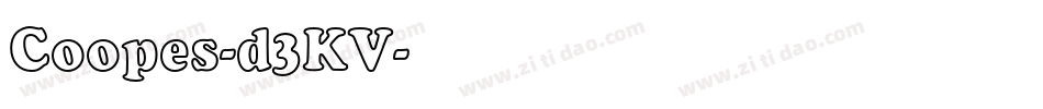 Coopes-d3KV字体转换