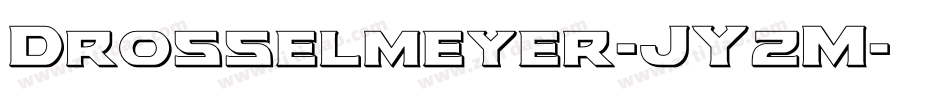 Drosselmeyer-JYzM字体转换