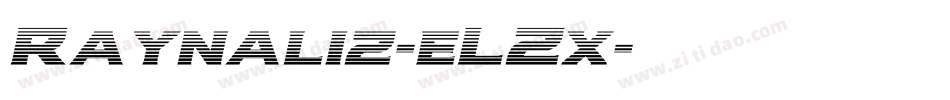 Raynaliz-eLZx字体转换