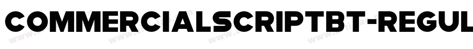 CommercialScriptBT-Regular字体转换