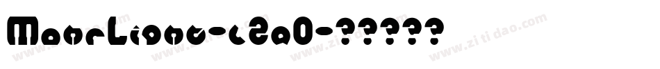 MohrLight-l2a0字体转换