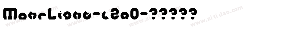 MohrLight-l2a0字体转换