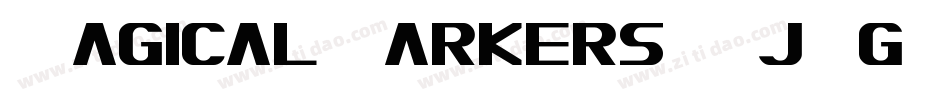 MagicalMarkers-GjKg字体转换