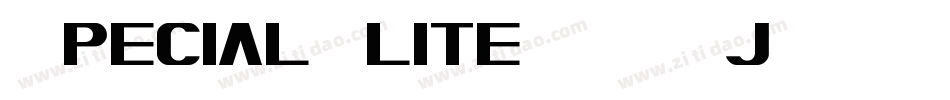 SpecialElite-YOGj字体转换