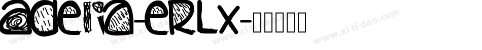 Adelia-eRLx字体转换