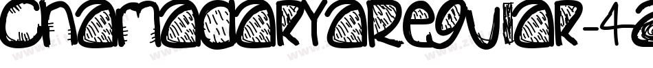 ChamadaryaRegular-4ALx字体转换