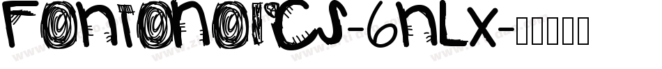 Fontoholics-6nLx字体转换