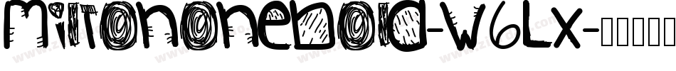 Miltononebold-w6Lx字体转换
