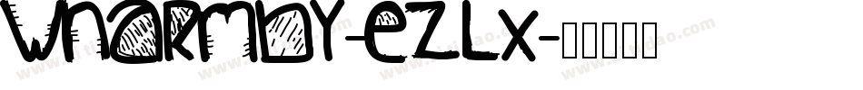 Wharmby-eZLx字体转换