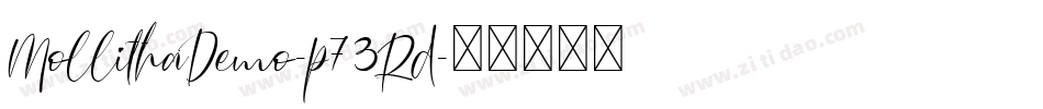 MollithaDemo-p73Rd字体转换
