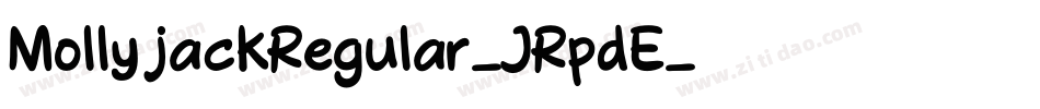 MollyjackRegular-JRpdE字体转换