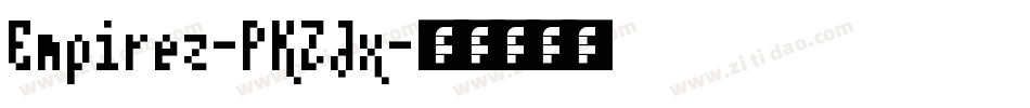 Empirez-PKZJx字体转换