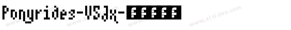 Ponyrides-V5Jx字体转换