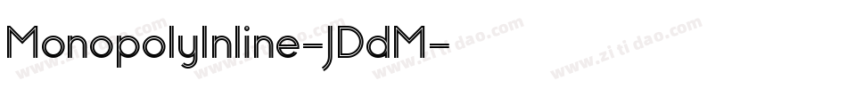 MonopolyInline-JDdM字体转换