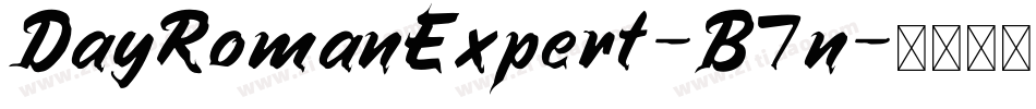 DayRomanExpert-B7n字体转换