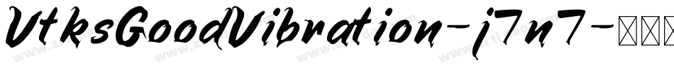 VtksGoodVibration-j7n7字体转换 VtksGoodVibration-j7n7字体转换