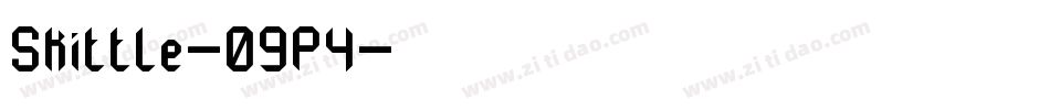 Skittle-09P4字体转换