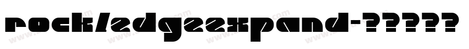 rockledgeexpand字体转换