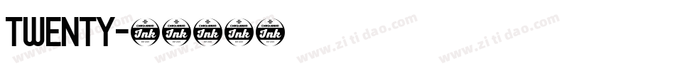 Twenty字体转换