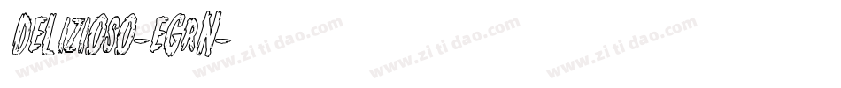 Delizioso-eGRn字体转换