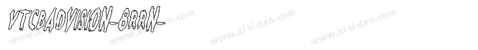 VtcBadvision-8RRn字体转换