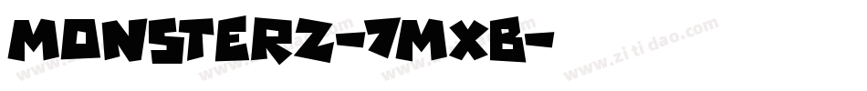 Monsterz-7MXB字体转换