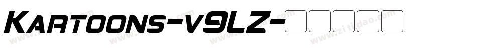 Kartoons-v9LZ字体转换