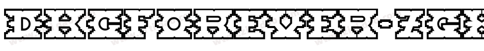 DkcForever-ZGXq字体转换