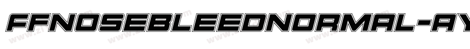 FfNosebleedNormal-aY7E字体转换